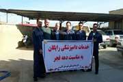 ارائه خدمات رایگان دامپزشکی خوزستان به مناسبت دهه فجر 